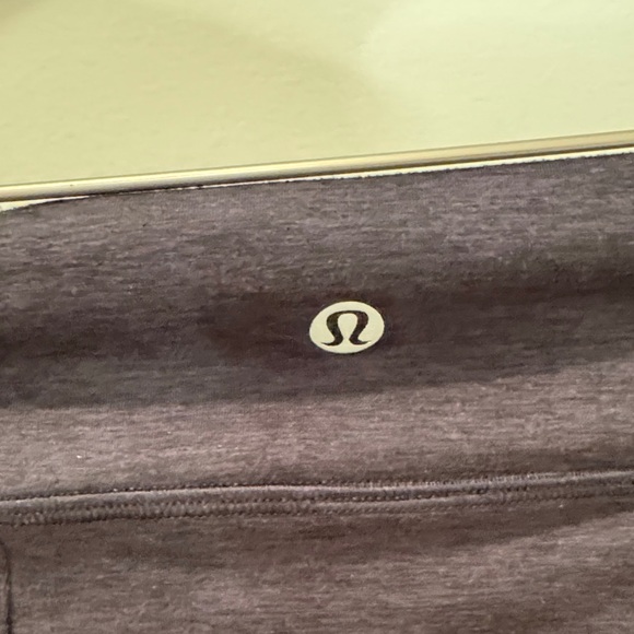 lululemon athletica Dark Gray Leggings. 39” in length and open sides. - Picture 5 of 11
